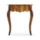 Small marquetry side table