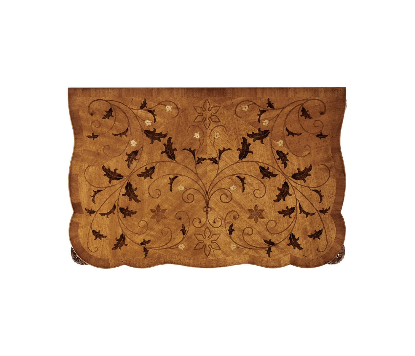 Small marquetry side table