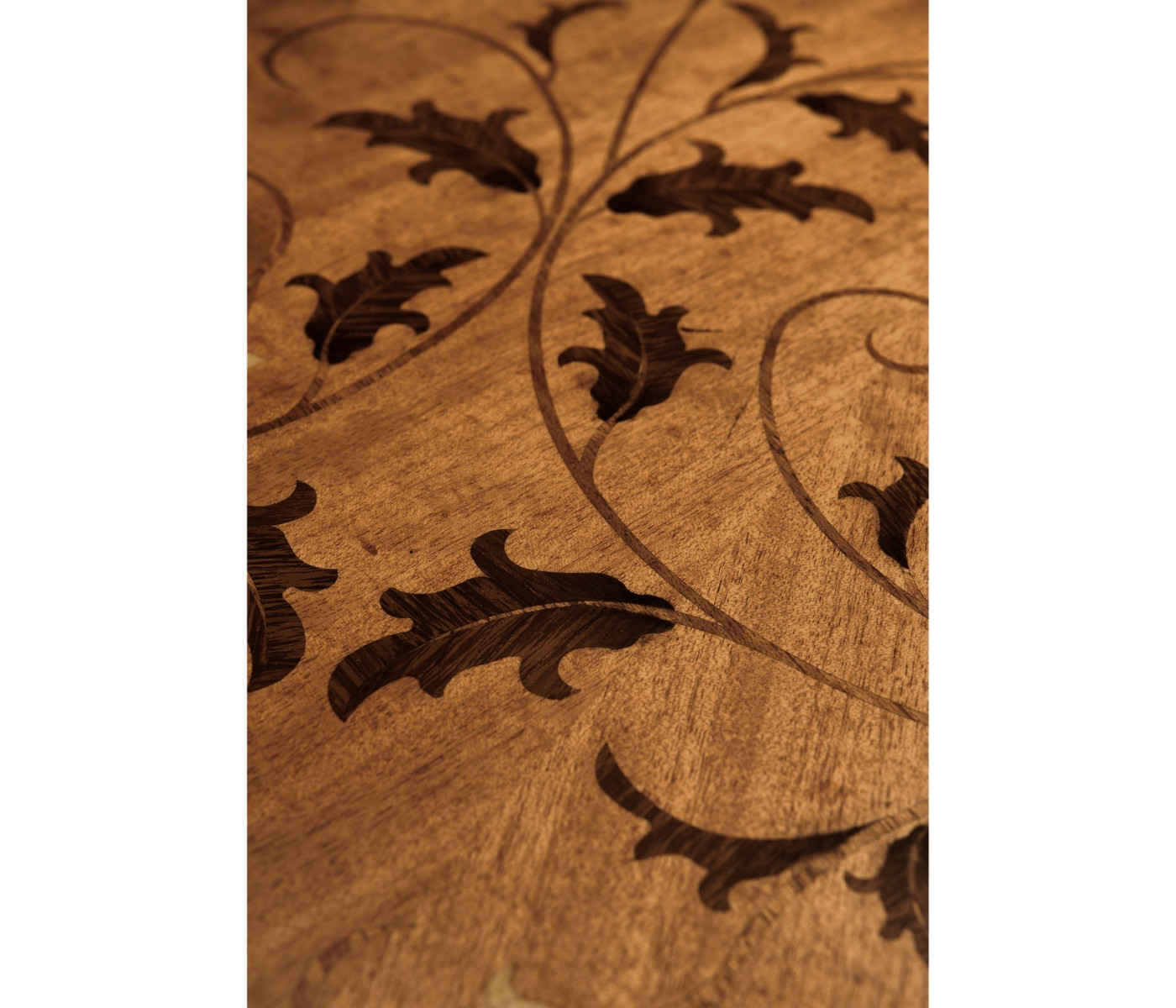 Small marquetry side table