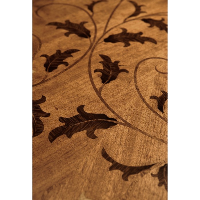 Small marquetry side table