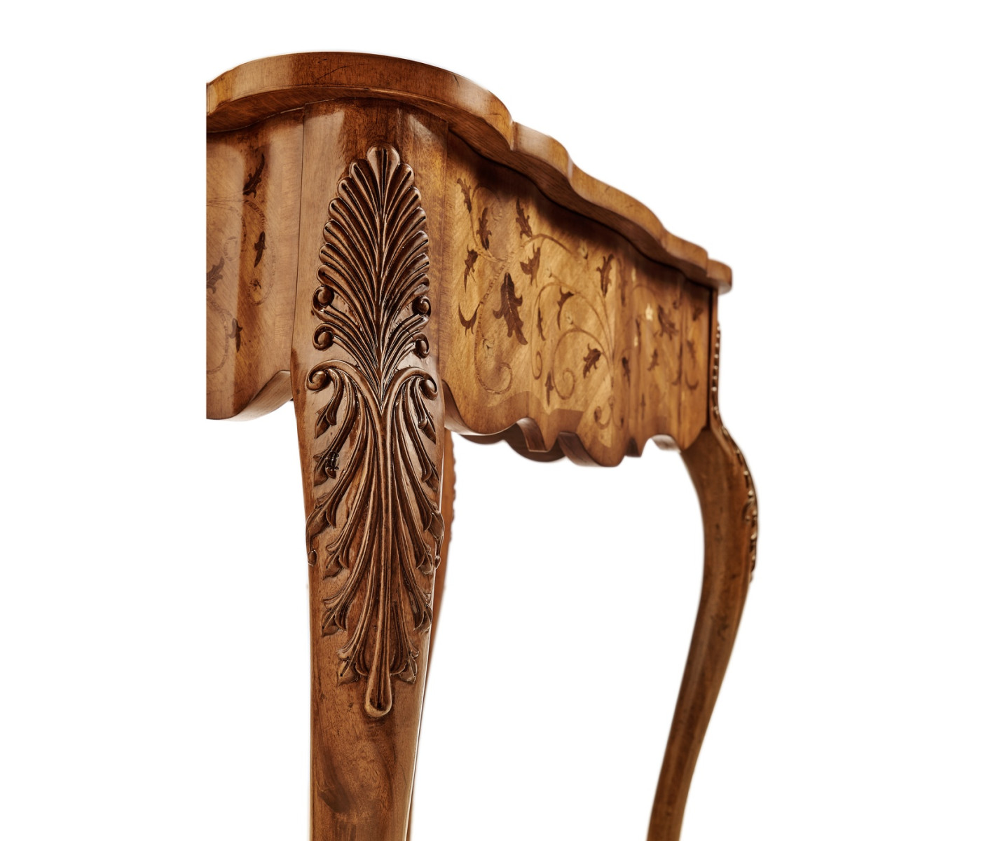 Small marquetry side table