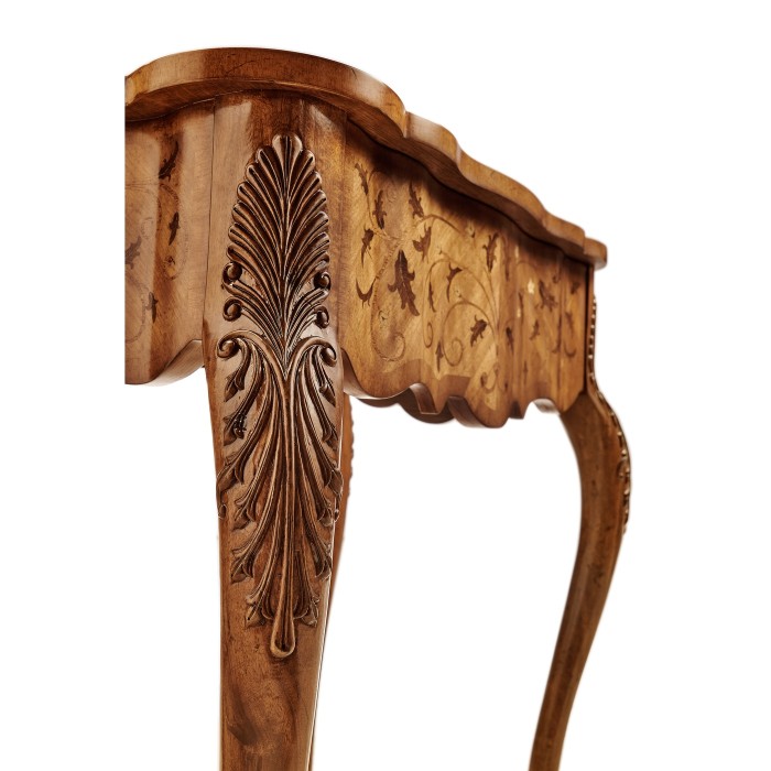 Small marquetry side table