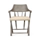 Casual Dark Grey Captains Chair