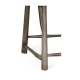 Casual Dark Grey Captains Chair