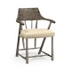 Casual Dark Grey Captains Chair
