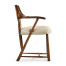 Casual Walnut Captains Chair