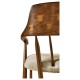 Casual Walnut Captains Chair