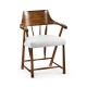 Casual Walnut Captains Chair