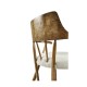 Casual Medium Driftwood Captains Chair