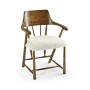 Casual Medium Driftwood Captains Chair