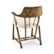 Casual Medium Driftwood Captains Chair