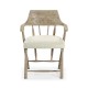 Traditional Grey Oak Captains Chair