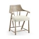 Traditional Grey Oak Captains Chair