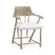 Traditional Grey Oak Captains Chair