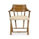 Casual Chestnut Captains Chair