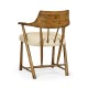 Casual Chestnut Captains Chair