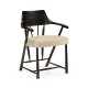 Casual Dark Ale Captains Chair