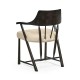 Casual Dark Ale Captains Chair