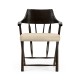 Casual Dark Ale Captains Chair