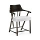 Casual Dark Ale Captains Chair