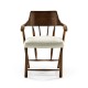 Traditional Dark Oak Captains Chair