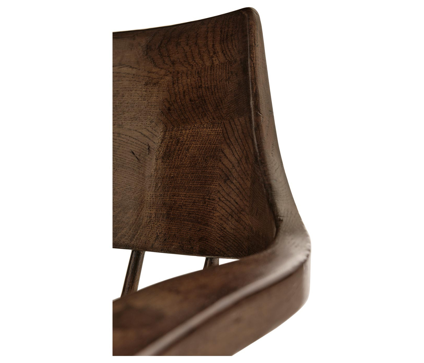 Traditional Dark Oak Captains Chair