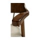 Traditional Dark Oak Captains Chair