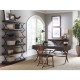 Traditional Walnut Captains Chair
