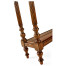 Narrow Walnut Console Antique Finish