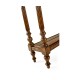 Narrow Walnut Console Antique Finish