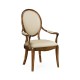 Windsor Spoon Back Upholstered Dining Arm Chair