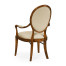 Windsor Spoon Back Upholstered Dining Arm Chair