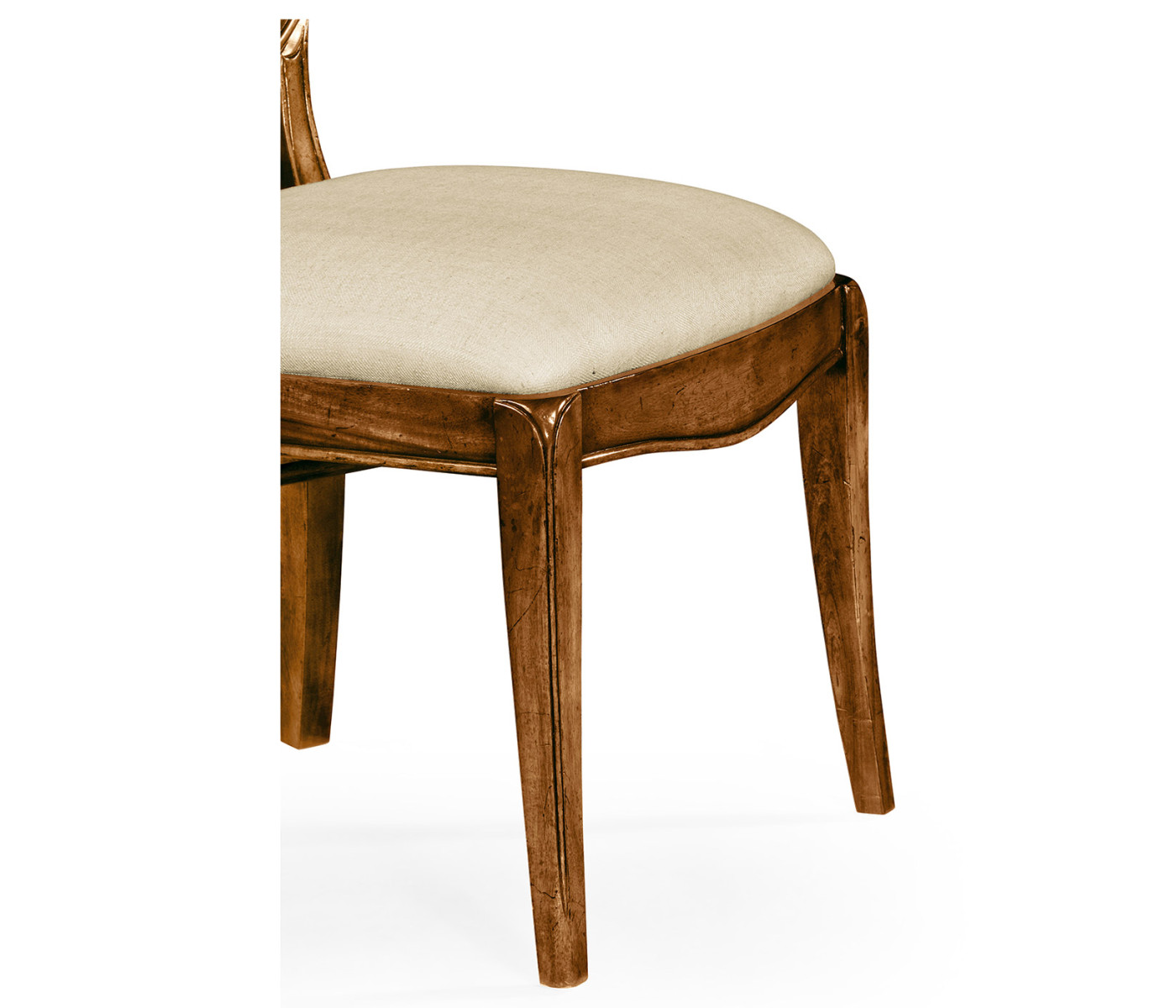 Windsor Spoon Back Upholstered Dining Side Chair