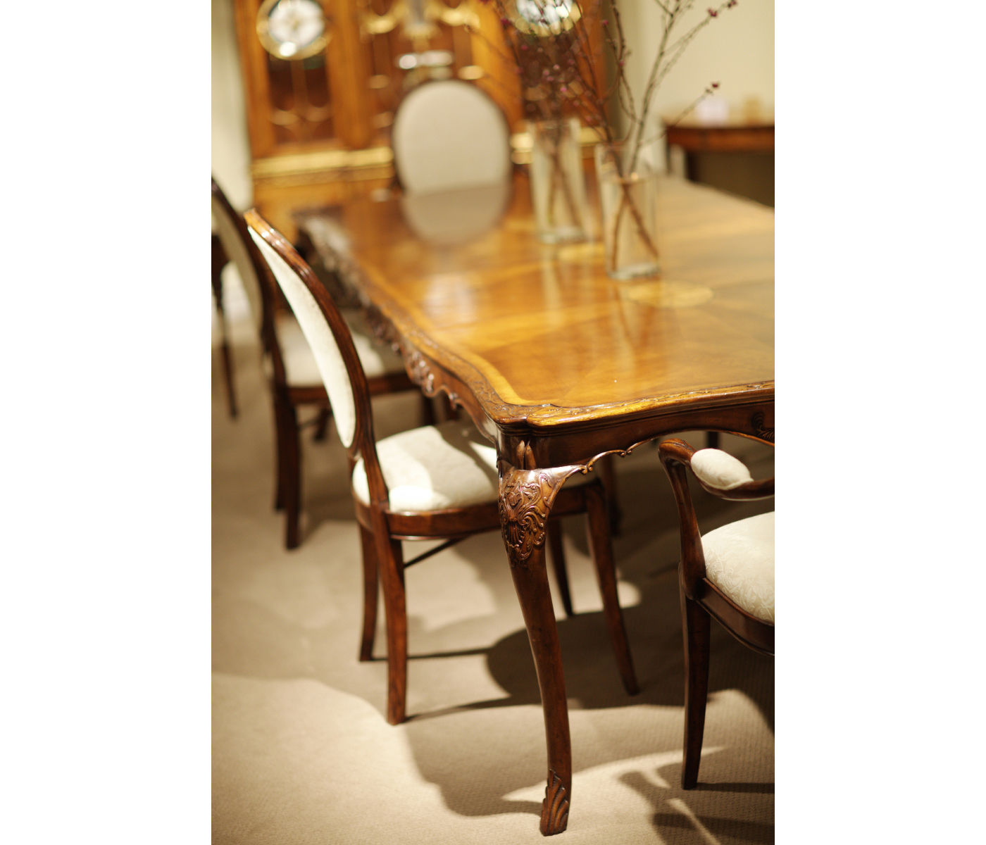 Windsor Spoon Back Upholstered Dining Side Chair