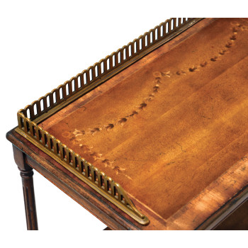 Four-tier sheraton style étagère