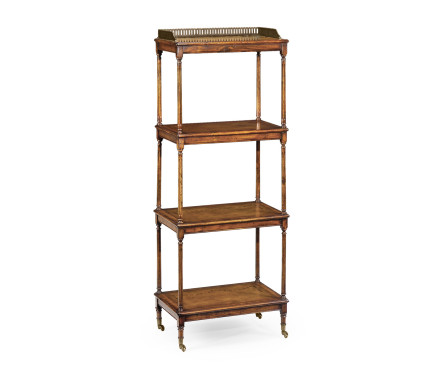 Four-tier sheraton style étagère