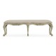 French Provincial Pale Green Bench