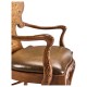 Seaweed Marquetry Arm Chair