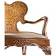 Seaweed Marquetry Arm Chair
