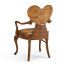 Seaweed Marquetry Arm Chair