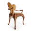 Seaweed Marquetry Arm Chair