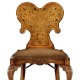 Seaweed Marquetry Side Chair