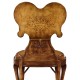 Seaweed Marquetry Side Chair
