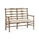 Casual Ladderback Bench