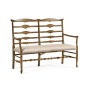 Casual Ladderback Bench