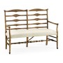 Casual Ladderback Bench