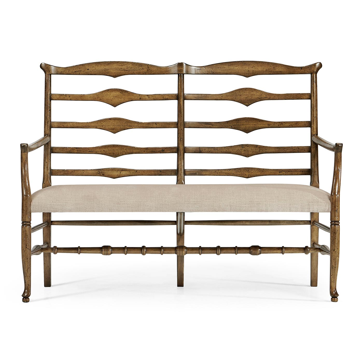 Casual Ladderback Bench