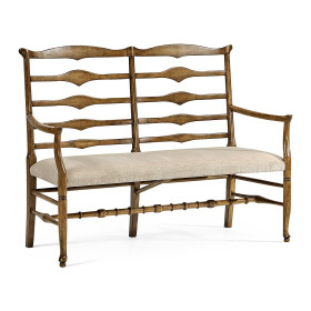 Casual Ladderback Bench