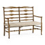 Casual Ladderback Bench