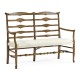 Casual Ladderback Bench